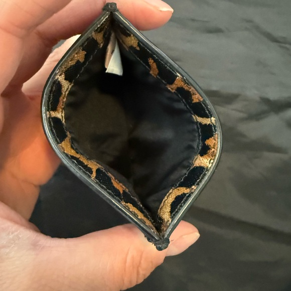 Coach Leopard Print Card Holder 4x3 in. EUC - Picture 6 of 10